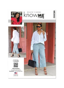 KNOW ME Simplicity Schnittmuster 2052 Misses Shirt, Hose 8-16 oder 18-26 *10% O - Bild 1 von 6