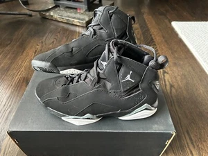 Size 10 - Nike Jordan True Flight Black Cool Grey - Picture 1 of 14