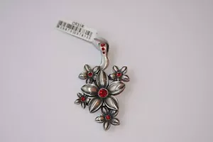 BICO Australia's FLEURETTE (CR31R) pendant w\ red Swarovski Crystals "spring.." - Picture 1 of 3