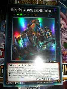 YU-GI-OH! SUPER RARE BRISE-MONTAGNE CHENILLINFINI INCH-FR008 NEUF EDITION 1 - Picture 1 of 1