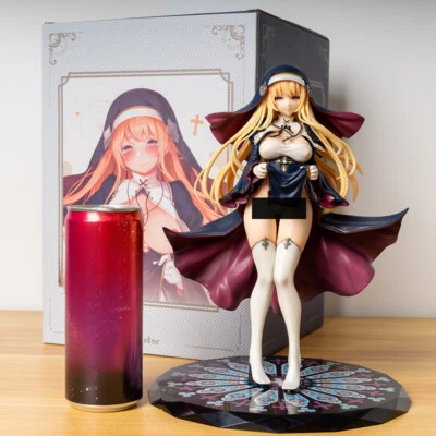 Figura 1/6 Monja Charlotte Arte Original Nanahara Fuyuki Modelo Variante Blanco Santo Foto 1 de 4