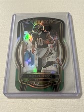 2022 Select Club Level Black & Green Prizm Die-Cut #284 - Chase Claypool