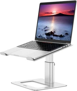 BESIGN Aluminum Laptop Stand, Ergonomic Adjustable Notebook Stand, Riser Holder - Picture 1 of 6