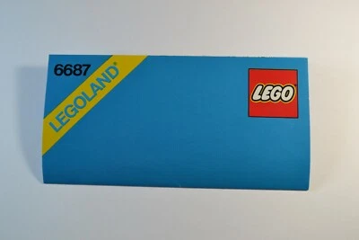 Vintage 1987 lego 6687 turbo prop I instructions only - Image 1 of 4