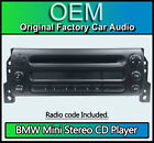 BMW Mini JCW CD player, Mini Business car stereo Mini R50, R52, R53 radio unit