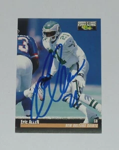 ERIC ALLEN SIGNED AUTO'D 1995 PRO LINE CLASSIC CARD #70 NEW ORLEANS SAINTS EAGLE - Picture 1 of 2