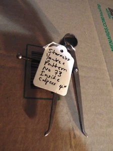 Vintage Starrett No 73 4" Yankee Pattern Spring Inside Calipers Precision Tool - Picture 1 of 6