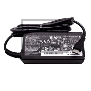 DELTA 45W USB TYPE-C FOR LENOVO THINKPAD X1 CARBON 2017 POWER ADAPTER CHARGER - Zdjęcie 1 z 4