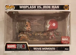 Funko Pop! Figura de vinilo de Marvel Studios Movie Moments Whiplash vs. Iron Man #361 - Imagen 1 de 11