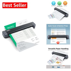 Mobile Sheet-Fed Scanner S410 Plus - Effortless A4 Scanning with OCR Technology - Picture 1 of 9