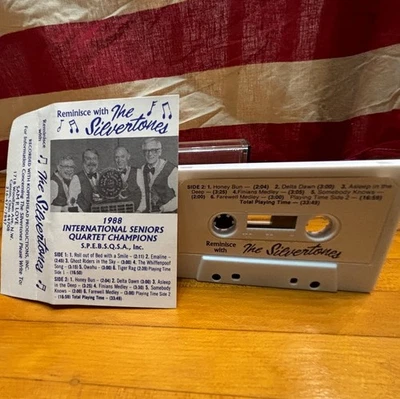 SILVERTONES Tiger Rag cassette 1988 Champions SPEBSQSA barbershop quartet Ohio - Image 1 of 2