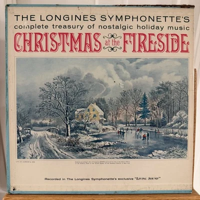 The Longines Symphonette Christmas At The Fireside Vinyl 4 LP Box VG++ 1964 - Image 1 of 4