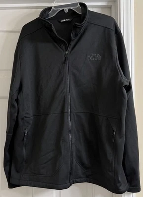 The North Face Windwall Logo Full Zip Jacket Men's Sz XL - Image 1 of 4