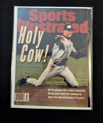 Sports Illustrated Jeter Derek Magazine Oct. 21, 1996 HOF NYY Yankees 1st Cover! - Image 1 of 4