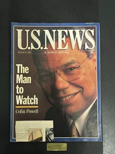 US News & World Report Magazine August 21, 1995 COLIN POWELL - Imagen 1 de 2