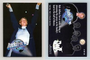 Backstreet Boys Black &  Blue #2/25 Millennium 2000 Winterland Trading Card