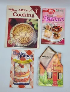 Lot of 4 Cookbooks Betty Crocker Family Circle Better Homes Walters Real Estate - Picture 1 of 2