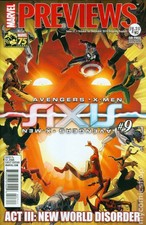 Marvel Previews Marvel Now #27 VF 8.0 2014 Stock Image