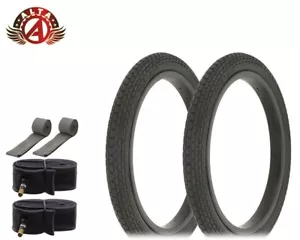 2 ALTA PERFORMANCE BICYCLE WIRE BEAD 16 x 1.75 BLACK MINI BRICK TREAD 6PC SET. - Picture 1 of 1