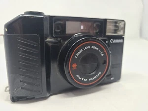 Canon Sure Shot 38mm 1:2.8- Parts or Repair- Broken battery door. - Picture 1 of 12