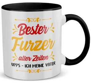 22Feels Papa Geschenk zum Vatertag, Vater Tasse Geburtstag, von Tochter und - Bild 1 von 6