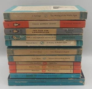 Vintage Pelican and Penguin Paperback Books - Picture 1 of 6