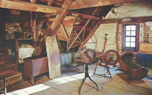 Postal "The Attic" House of Seven Gables Salem Massachusetts sin publicar - Imagen 1 de 2