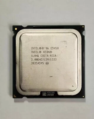 Intel Xeon E5450 CPU LGA 775 Quad-Core Processor 3GHz SLBBM - Image 1 of 2