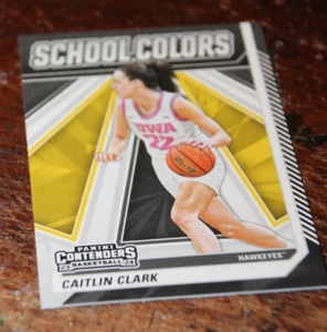 CAITLIN CLARK Panini Donruss Card SCHOOL COLORS No. SC4 - Picture 1 of 1