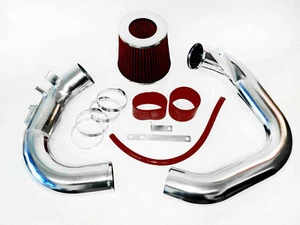 RED Cold Air Intake Kit & filter For 2004-2009 Mazda 3 Mazda3 2.0L 2.3L L4 - Foto 1 di 1