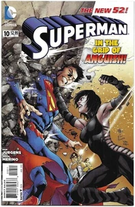 Superman #10 DC COMIC BOOK New 52-series JLA Dan Jurgens Jesus Merino CIRCA 2012 - Picture 1 of 2