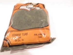 WOODLAND SCENICS T65 DARK GREEN COARSE TURF - OPENED- SALE- M16 - Picture 1 of 2