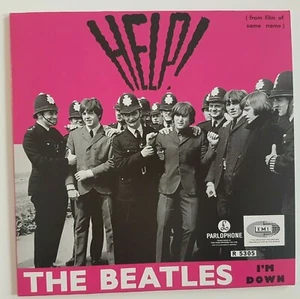 THE BEATLES 45 : HELP ! ♦ BELGIUM 1965 ♦ New 2019 & Remastered 7" ♦ __ McCartney - Foto 1 di 3