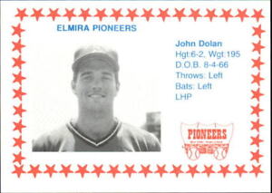 1988 Elmira Pioneers Cain #7 John Dolan