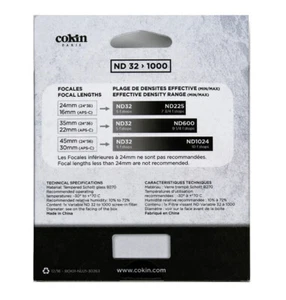 Cokin Nuances Variable Neutral Density 32-1000 5-10 stops Filter 72mm - Picture 1 of 7