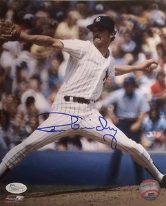 Ron Guidry New York Yankees Pose #3 Autographed 8x10 Photo w/ JSA COA - Picture 1 of 1