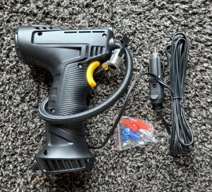Tire Inflator Portable Air Compressor, 150PSI Portable Digital PressurAir Pump - Picture 1 of 7