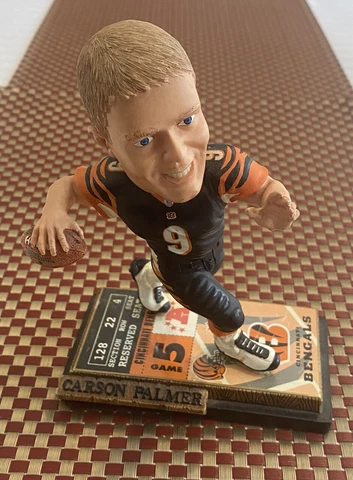 Forever Collectible Carson Palmer Cincinnati Bengals Bobblehead 314 of 5004 Cover