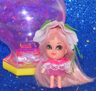 Matttel Liddle Kiddle KOLOGNE doll SWEET PEA + Perfume cologne BOTTLE case