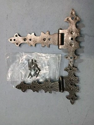 Cerniere Ferro Antico V&V nero Argento Cp1 - Immagine 1 di 3