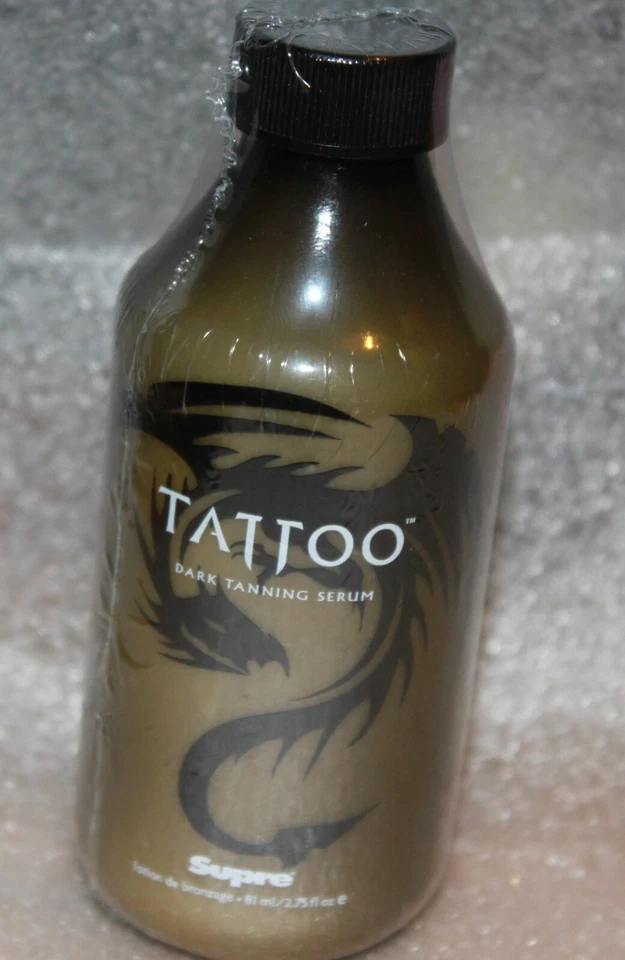 Suero bronceador oscuro tatuaje bronceado superior 2,75 fl. oz. Tamaño de viaje nuevo sellado de fábrica Foto 1 de 1