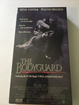 The Bodyguard (1993 VHS) Kevin Costner, Whitney Houston, Mick Jackson New Sealed Foto 1 de 2