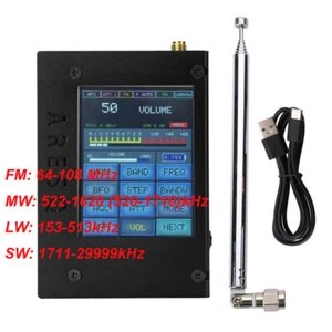 Mini Receptor de Radio de Banda Completa para Todas las Bandas FM LW MW SW-SSB Pantalla Táctil de 2.8" - Imagen 1 de 6