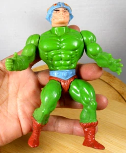 Figura de colección 1981 Mattel Masters of the Universe He-Man MOTU Man At War piezas - Imagen 1 de 20