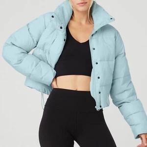Alo Yoga Gold Rush Puffer azul tiza XS - Imagen 1 de 10
