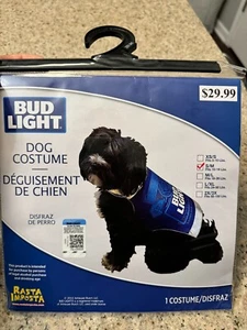 Bud Light Alcohol Can Dog Pet Costume Small/MEDIUM New Football Tailgate! - Picture 1 of 1