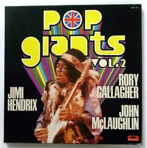 Jimi HENDRIX Rory GALLAGHER John McLAUGHLIN Pop Giants Vol. 2 3LP France a9433 - Picture 1 of 4