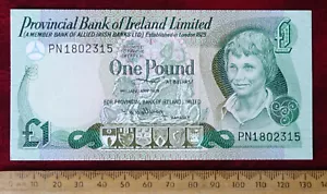 1979 £1 Provincial Bank of Ireland Limited Belfast P-247b -{ UNC }- - Picture 1 of 2