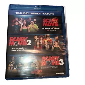Scary Movie 1-3 Blu-ray Triple Feature Unopened - Foto 1 di 6
