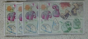 Juego BPZ ""Diferentes figuras giratorias"" 1997 / K98 las 4 UE impresión brillante - Imagen 1 de 1